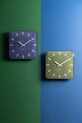 Zidni sat Karlsson Sucinto Dome Square 35 x 35 x 4,5 cm KA6085GR zelena