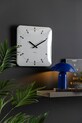 Zidni sat Karlsson Sucinto Dome Square 35 x 4,5 cm bijela KA6085WH