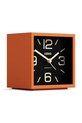 Newgate budzik Réveil 10,5 x 10,5 x 8 cm KB2930ALMCUB358PO pomarańczowy AA00