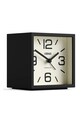 Newgate budzik Réveil 10,5 x 10,5 x 8 cm KB2928ALMCUB252K czarny AA00