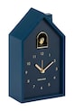 Budík Karlsson Modern Cuckoo 20 cm KA6077DB modrá AA00