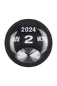 Karlsson zegar ścienny Round Flip 32,5 cm czarny KA6030BK