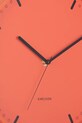 Living și dormitor Karlsson ceas de perete Cool Retro 30 cm KA6071OR portocaliu