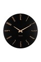Nástenné hodiny Karlsson Esmerado 40 cm čierna KA6072BK