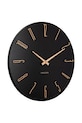 Настінний годинник Karlsson Esmerado 40 cm KA6072BK чорний AA00