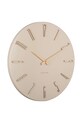 Настінний годинник Karlsson Esmerado 40 cm KA6072WH бежевий AA00