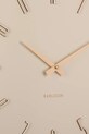 Вітальня та спальня Настінний годинник Karlsson Esmerado 40 cm KA6072WH бежевий