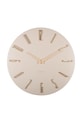 Nástenné hodiny Karlsson Esmerado 60 cm béžová KA6073WH