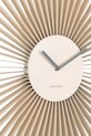 Salon i sypialnia Karlsson zegar ścienny Cascara 50 cm KA6074WH beżowy