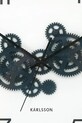 Вітальня та спальня Настінний годинник Karlsson Open Gear 40 cm KA6093YE барвистий