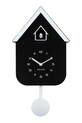 Маятниковий годинник Karlsson Dupla Color 41,5 x 21,5 x 8,5 cm чорний KA6081BK