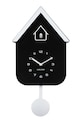 Kyvadlové hodiny Karlsson Dupla Color 41,5 x 21,5 x 8,5 cm čierna KA6081BK