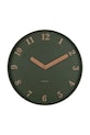 Nástenné hodiny Karlsson Amena 40 cm zelená KA6083GR