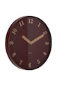Nástenné hodiny Karlsson Amena 40 cm KA6083RD burgundské AA00