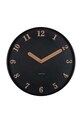 Karlsson zegar ścienny Amena 40 cm czarny KA6083BK
