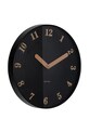 Karlsson zegar ścienny Amena 40 cm KA6083BK czarny AA00