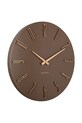 Настінний годинник Karlsson Esmerado 40 cm KA6072BR коричневий AA00