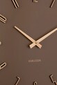 Вітальня та спальня Настінний годинник Karlsson Esmerado 40 cm KA6072BR коричневий