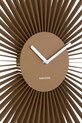 Salon i sypialnia Karlsson zegar ścienny Cascara 50 cm KA6074BR brązowy