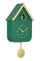 Kukučkové hodiny Karlsson Dupla 41,5 x 21,5 x 8,5 cm KA6081GR zelená AA00