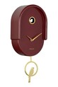 Karlsson zegar ścienny z kukułką Tweet 42 cm KA6069RD bordowy AA00