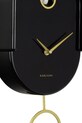 Karlsson zegar ścienny z kukułką Tweet 42 cm czarny KA6069BK