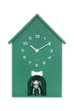 Karlsson zegar ścienny Dog House 36,5 cm zielony KA6096GR