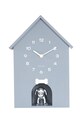 Karlsson zegar ścienny Dog House 36,5 cm szary KA6096GY