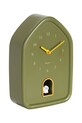 Karlsson zegar ścienny z dźwiękiem Modern Doggy 20 x 29 cm KA6098GR zielony AA00