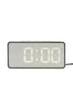 Karlsson sveglia a led Audaz 14 x 6,5 x 2,8 cm grigio KA6040GY