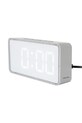 Karlsson sveglia a led Audaz 14 x 6,5 x 2,8 cm KA6040WH bianco AA00