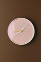 HAY zidni sat od plastike 3,6 x 26,5 x 26,5 cm AF793.A877 roza AA00