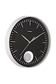 Karlsson nástenné hodiny z plastu KA6065BK čierna AA00