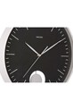 Salon i sypialnia Karlsson zegar ścienny z tworzywa sztucznego KA6065BK czarny