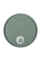 Karlsson hodiny nástenné z plastu zelená KA6065GR