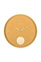 Karlsson zegar ścienny z tworzywa sztucznego żółty KA6065YE