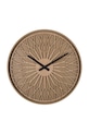 Karlsson hodiny nástenné z plastu hnedá KA6092BR
