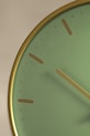 Salon i sypialnia Arne Jacobsen Clocks zegar ścienny z metalu 29 cm 43484 zielony