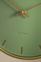 Arne Jacobsen Clocks zegar ścienny z metalu 29 cm zielony 43484