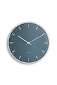 Arne Jacobsen Clocks zegar ścienny z metalu 29 cm niebieski 43487
