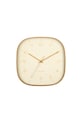Karlsson zegar ścienny z metalu żółty KA6113LY
