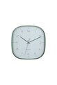 Karlsson zegar ścienny z metalu zielony KA6113GR