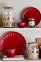 Bloomingville farfurie Latina 82061931 rosu