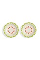 &k amsterdam set de boluri folk red L 2-pack multicolor 2190.05