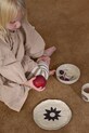Дитячий набір для сніданку ferm LIVING Naive Ceramic Set 3-pack бежевий 1104269020