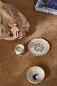 Παιδικό σετ πρωινού ferm LIVING Naive Ceramic Set 3-pack μπεζ 1104269019