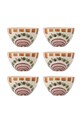 Bloomingville set de boluri Shama 335 ml 6-pack multicolor 82061621