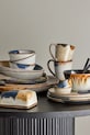 Σετ πιάτων γλυκού Bloomingville Jules 22 x 2 cm 4-pack 82061570 πολύχρωμο AA00