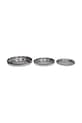 home & lifestyle set de boluri 38 x 38 x 5 cm 3-pack