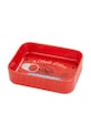 Nádoba na občerstvenie Balvi Snack tray 3 x 12,5 x 9,4 cm červená 28027